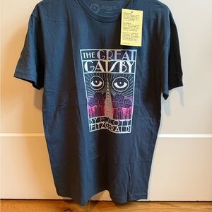 Out of Print The Great Gatsby Tee - Dark Gray